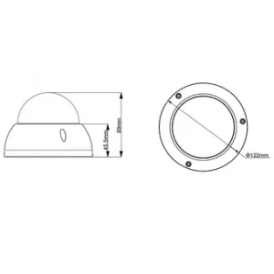 Видеокамера DAHUA DH-HAC-HDBW2120RP-VF Видеокамера DAHUA DH-HAC-HDBW2120RP-VF