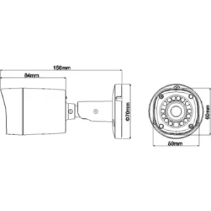 Видеокамера DAHUA DH-HAC-HFW1200RMP-0600B Видеокамера DAHUA DH-HAC-HFW1200RMP-0600B