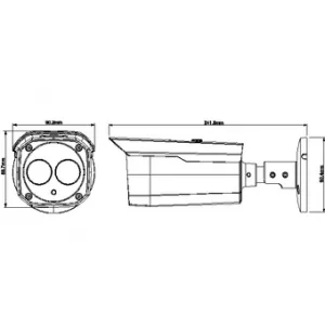 Видеокамера DAHUA DH-HAC-HFW2120BP-B-0360B Видеокамера DAHUA DH-HAC-HFW2120BP-B-0360B