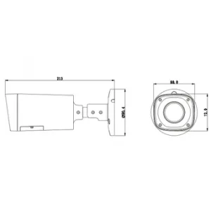 Видеокамера DAHUA DH-HAC-HFW2220RP-Z-IRE6 Видеокамера DAHUA DH-HAC-HFW2220RP-Z-IRE6