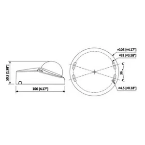 IP-камера DAHUA DH-IPC-HDBW4231FP-AS-0360B IP-камера DAHUA DH-IPC-HDBW4231FP-AS-0360B