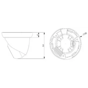 IP-камера DAHUA DH-IPC-HDW1120SP-0280B IP-камера DAHUA DH-IPC-HDW1120SP-0280B