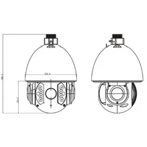 Видеокамера DAHUA DH-SD6A120I-HC Видеокамера DAHUA DH-SD6A120I-HC