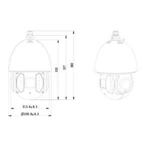 IP-камера DAHUA DH-SD6AE530U-HN IP-камера DAHUA DH-SD6AE530U-HN